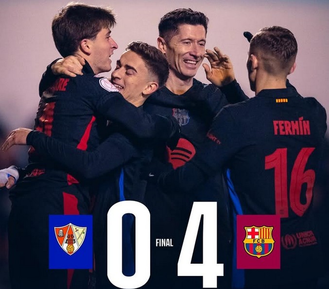 Barcelona Mengamuk! Hancurkan Real Sociedad 4-0 Meski Lawan Bermain dengan 10 Pemain